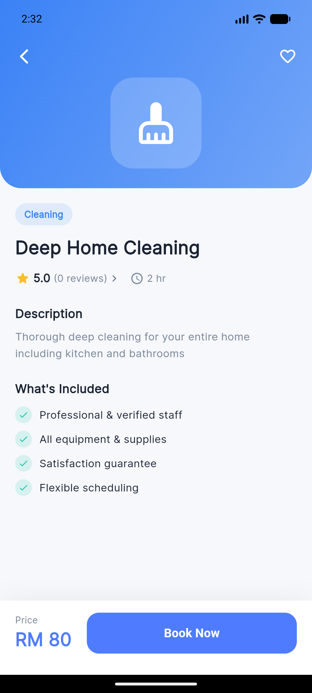 GoodHelper service detail